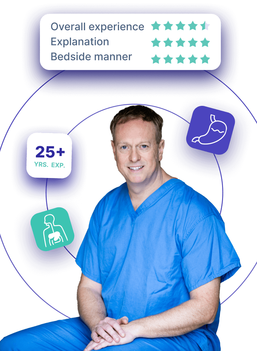 Simon Wood - Top Consultant General & Upper GI Surgeon | St Josephs Hospital | Newport | Cardiff | Wales | Bristol